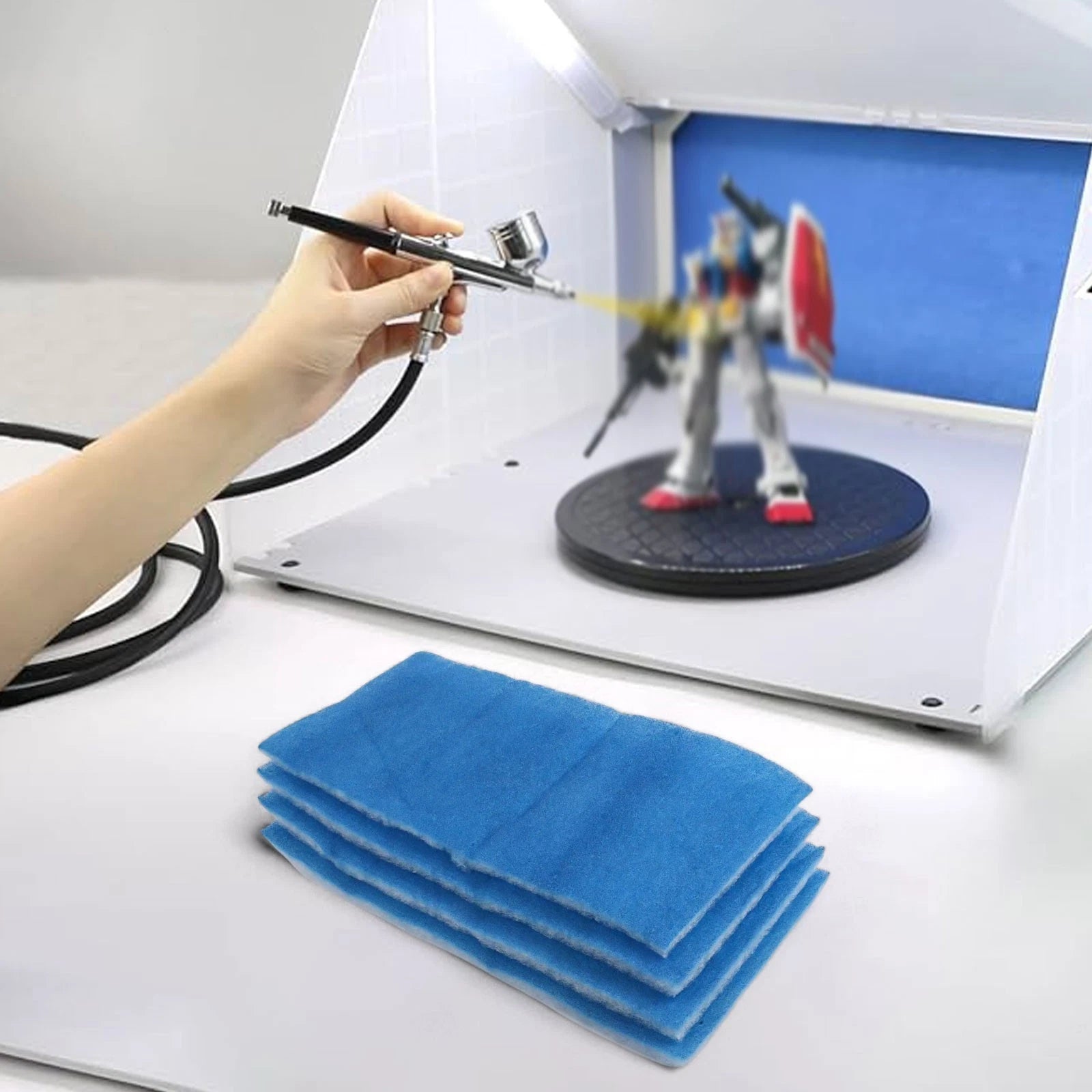 Filters For Spray Booth Clean Air During Painting Tasks