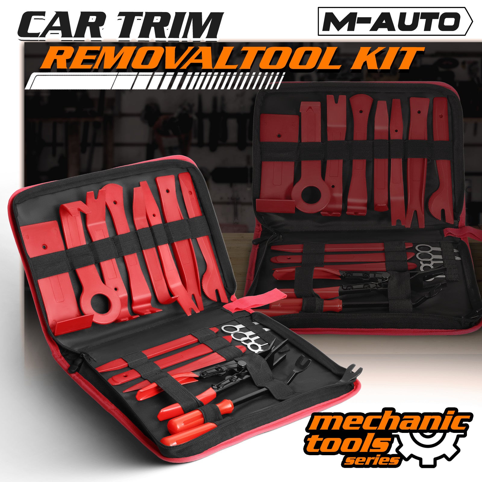 19-Piece Hand Tools Kit for Trim Removal