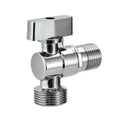 Chrome Finish Zinc Alloy Corner Valve Faucet For Effective Plumbing
