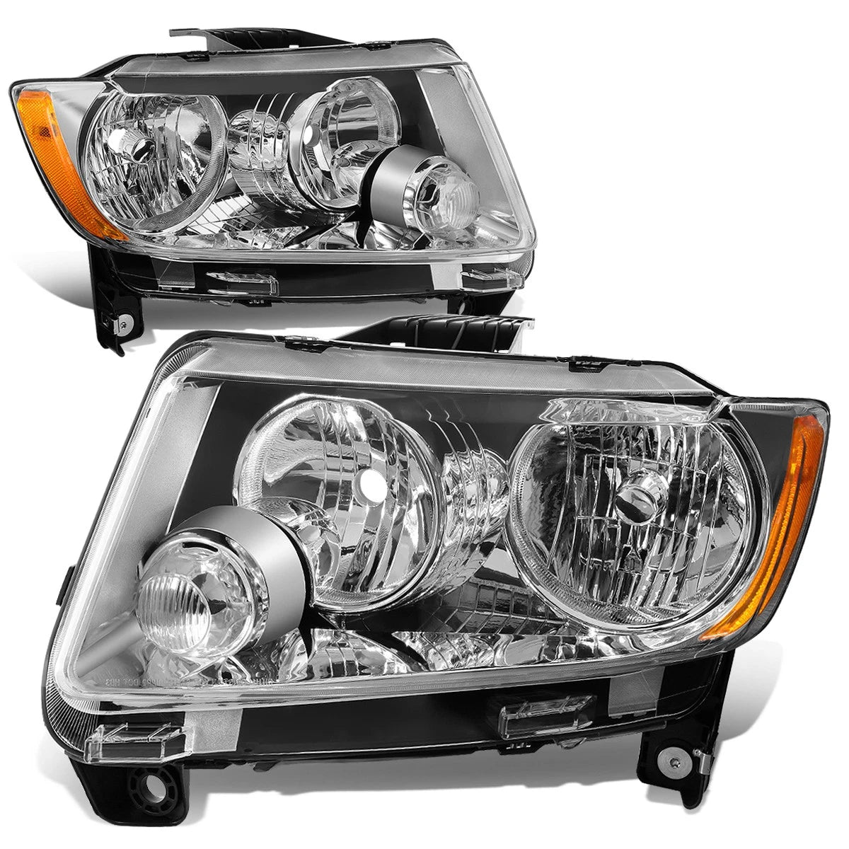 Fit 11-13 Jeep Grand Cherokee Wk2 Pair Chrome | Built Supply Co
