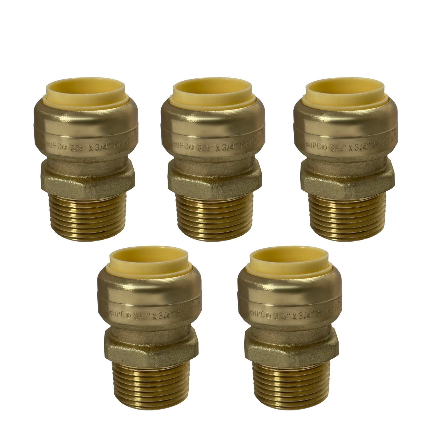 XFITTING 3/4" Push Fit x Male NPT Adapter