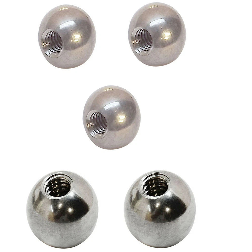 1/4"-20 Thread Left Hand Stainless Steel 316 Ball Nut Unc Cap Dome