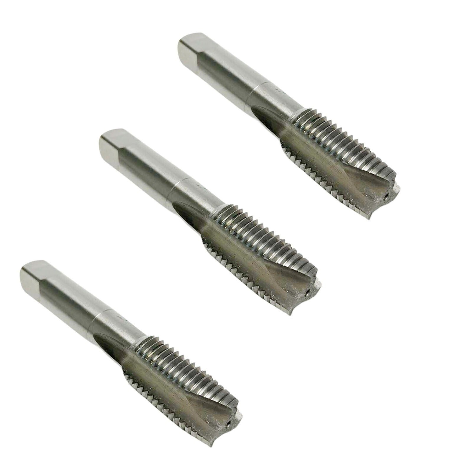 HAYASAKA 3PCS HSS 3Flute 3/8 thread tap right hand point tap tools