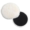 150mm White Lamb Wool Polishing Pad For Car Van Valeting Polisher