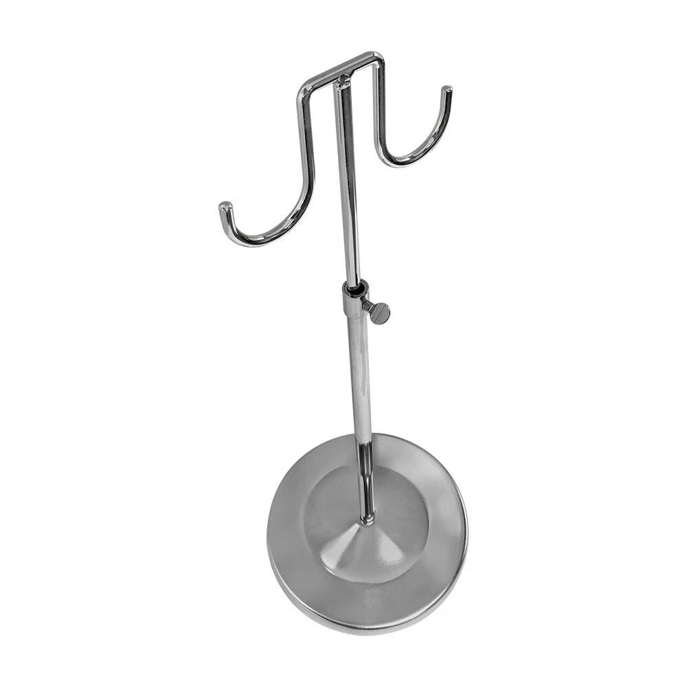28" Adjustable 2-hook Hand Bag Display Stand Fixture Retail Store