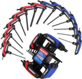 14-Piece T-Handle Allen Wrench Set Metric & Sae