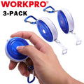 Workpro 60-inch (150cm) 3-packs Measuring Tape Soft Retractable