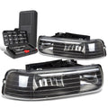 For 1999-2002 Chevy Silverado Pair Black Housing | Built Supply Co