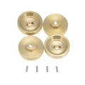 Gold Brass Hex Adapter 4mm For Axial Scx24 Axi90081 1:24 Rc Car Spare
