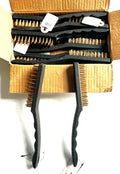 12 Brass 8-3/4" Wire Brush Set