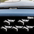 Quality New Practical Moulding Drip Rail Clips Weather Strip 10pcs /set CarOpens