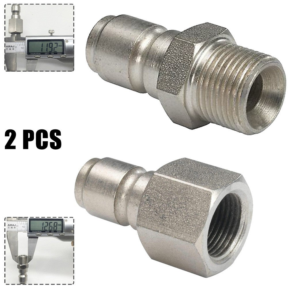 Hot New Pressure Washer Fittings 1/4 Male/Female