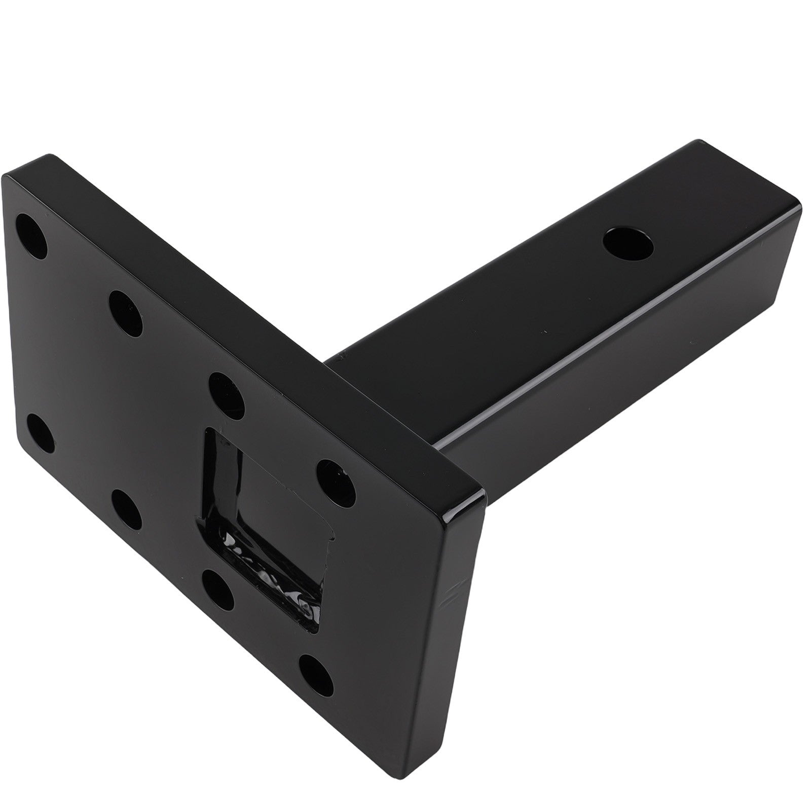 Adjustable Pintle Hitch Bracket 3 Position for 2" Receiver Black 20000