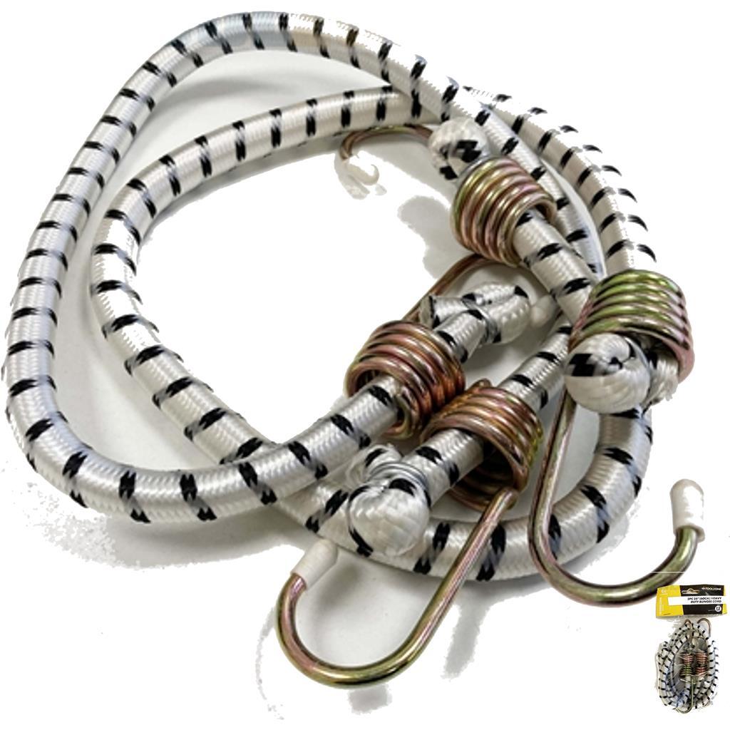 Toolzone 2pc 12mm Thick Bungee Cords