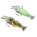 10pcs Shrimp Lure Glow 4cm 1.3g Soft Flexible Body Natural Swimming MotionOpens 