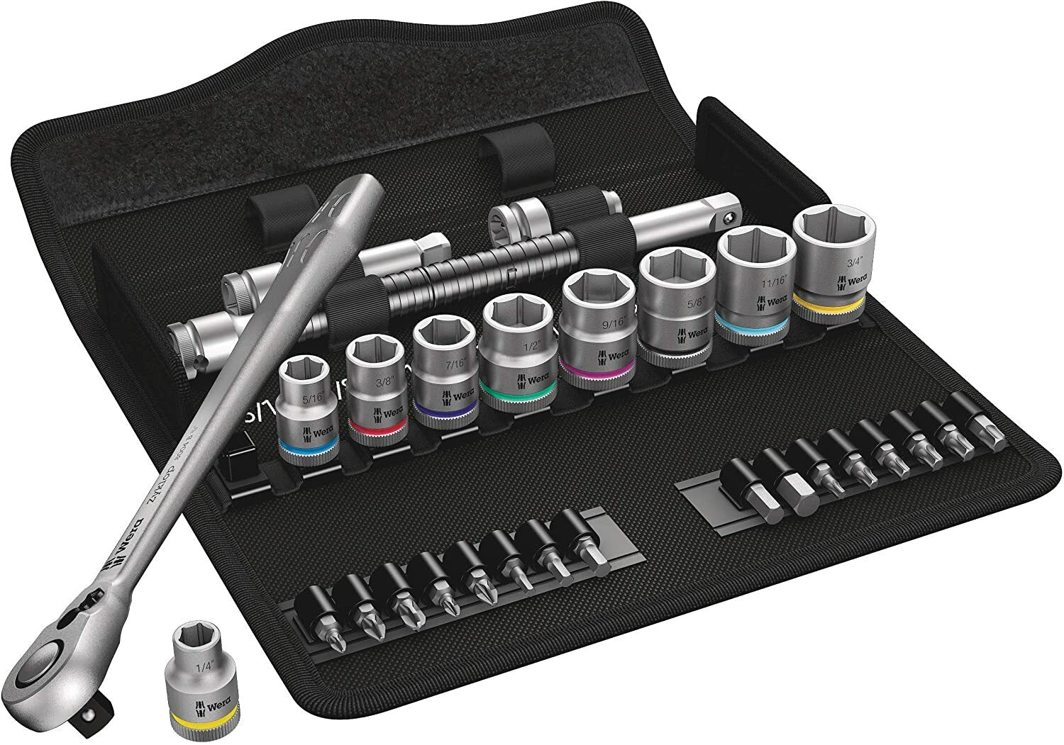 Wera 8100SB 11 Zyklop Metal Ratchet Set