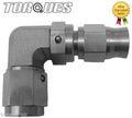 An -4 (an4 4an) 90 Degree Stainless Steel Hose Fitting