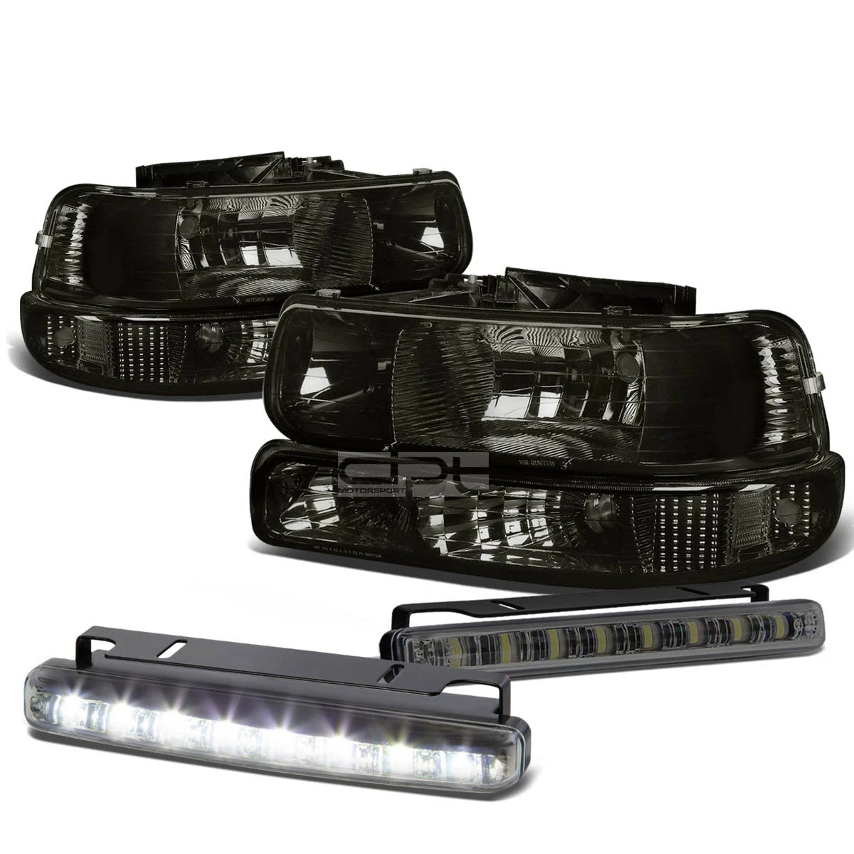 Smoked Housing Amber Headlight+bump<wbr/>er | Built Supply Co