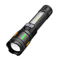 3000 Lumens Super Bright Rechargeable Flashlight Ipx6 Waterproof Led