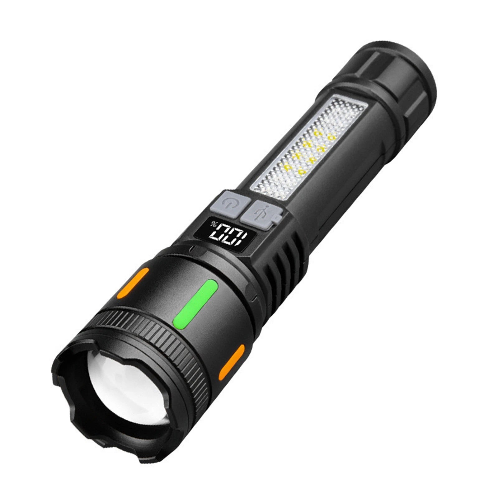 3000 Lumens Super Bright Rechargeable Flashlight Ipx6 Waterproof Led