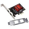 2-port Gigabit Pcie Card 1000m Dual Ports Pci Express Ethernet Adapter