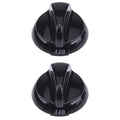Black/white Thermostat Control Knob Wb03k10037 For Ge Range Stove Oven