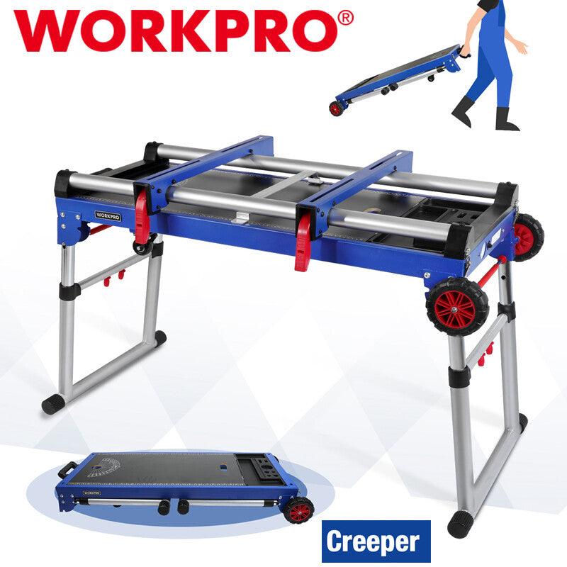 WORKPRO 5-in-1 Quick Folding Workbench Miter Saw Stand