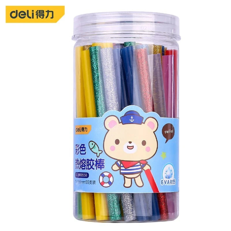 Color Hot Melt Glue Stick /Set 7x100mm Eva Material Diy Hot Melt Glue
