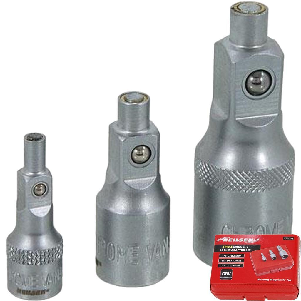 Neilsen Magnetic Socket Converter Set