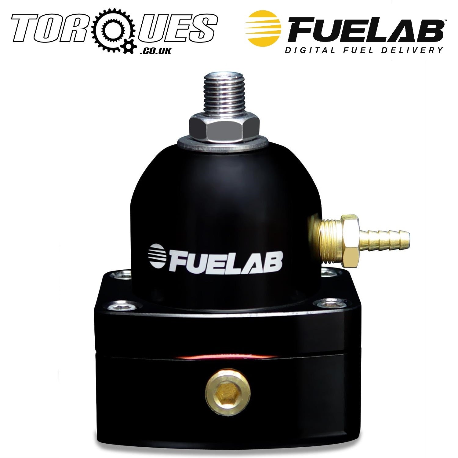 Fuelab Carburettor Orb-6 Adjustable Fuel Pressure Regulator 4-12 Psi