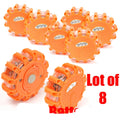 Lot 8 Roadside Emergency Warning Flashing Light Safety Flare Beacon