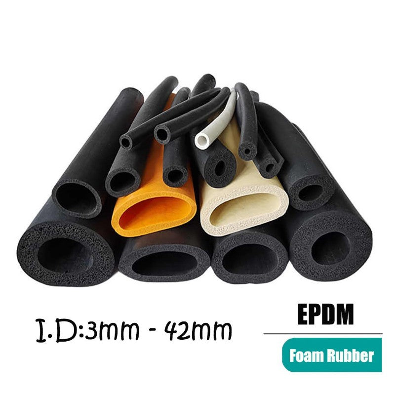 Thermal Insulation Sponge Pipe Lagging Wrap Roll 1M