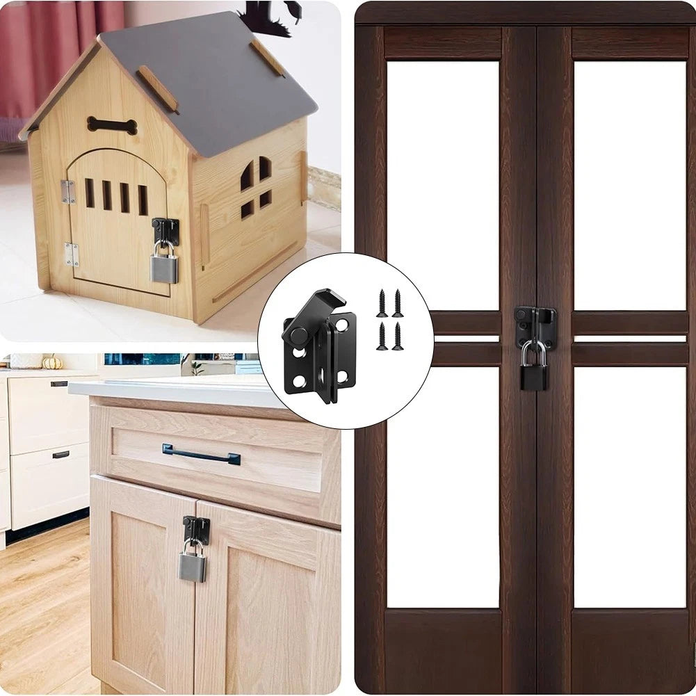 Door Latch Lockable Stainless Steel Latch Suitable For Windows,