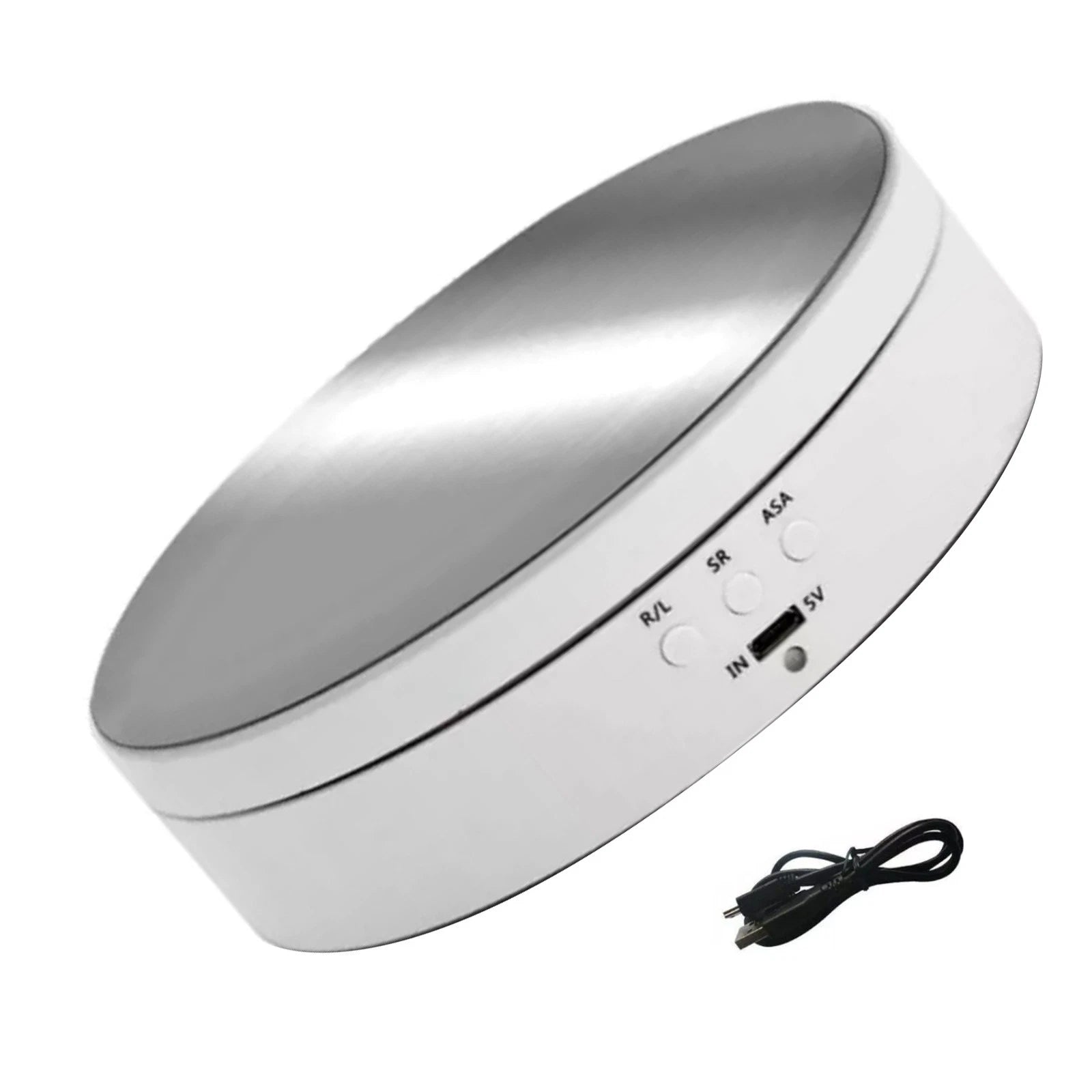 Rechargable 360° Rotating Display Stand Jewelry Photography Show