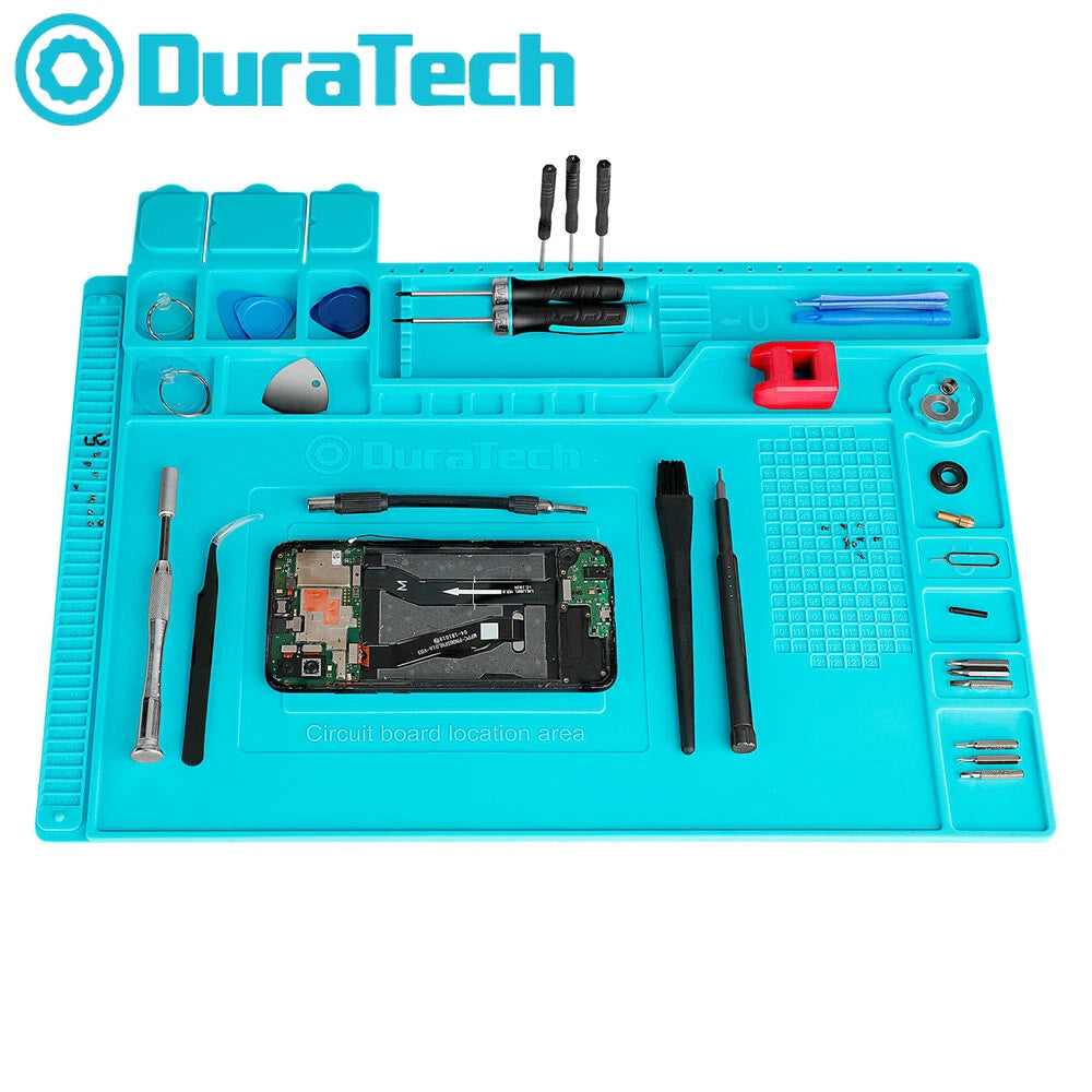Duratech Silicone Soldering Mat Magnetic Work Mat 932°f Electronic