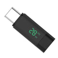 Type C Male To Female Digital Display Converter Fast Charge Cable