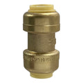 100 Pack XFITTING 3/8" X 3/8" Push Fit Coupling - Lead