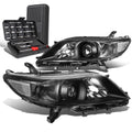 For 2011-2020 Toyota Sienna Black Clear Side | Built Supply Co