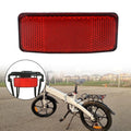 Bicycle Light-safety Caution Reflector Disc Rear Pannier Rack Bike