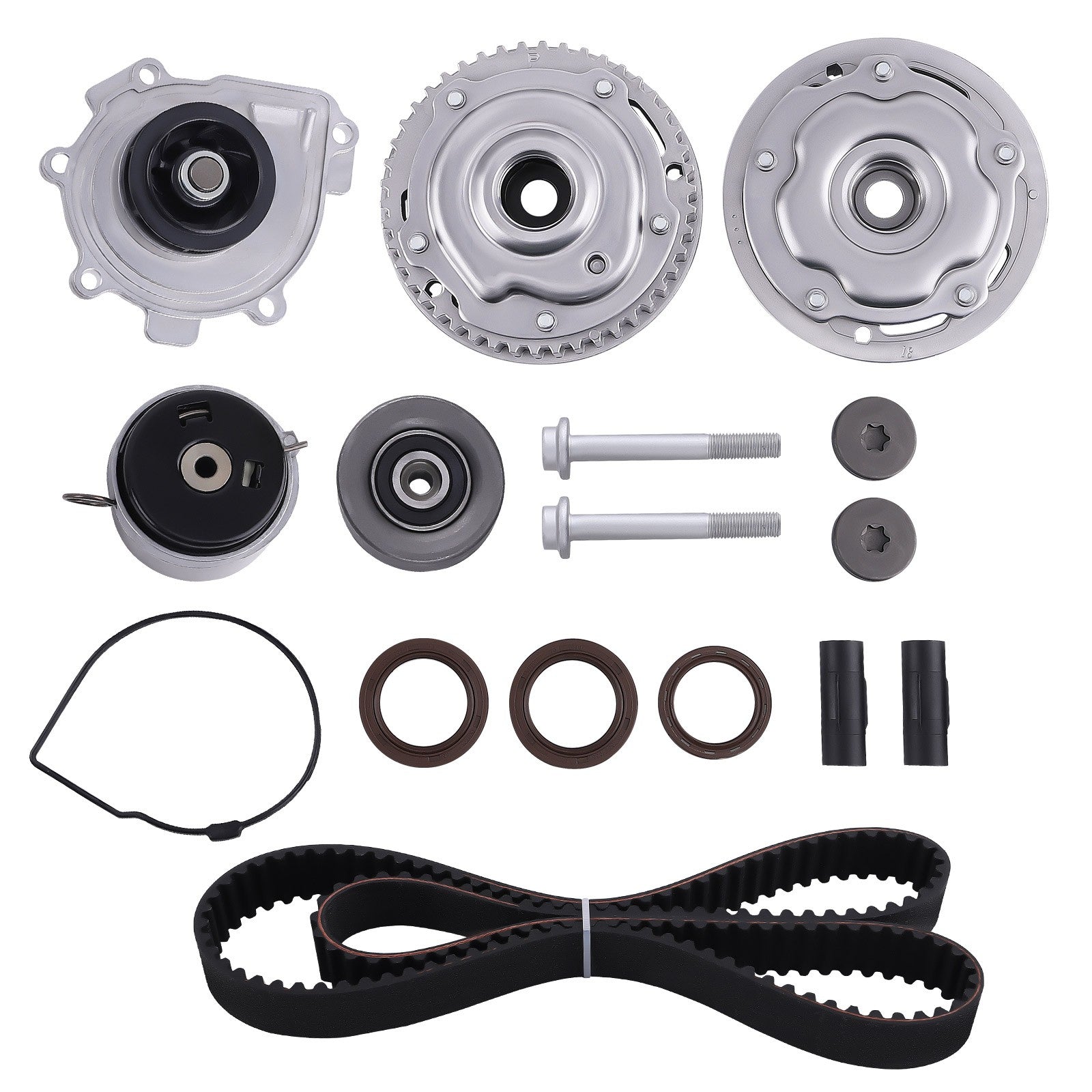 Timing Belt Kit & Water Pump for Chevrolet Aveo Sonic Cruze 1.6L 1.8L
