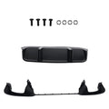 Carbon Look Rear Bumper Lip Diffuser For BMW 5 Series F10 535i 2011-16 M Sport