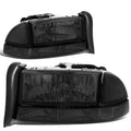 Fit 1997-2004 Dodge Durango Pair Smoked Housing | Built Supply Co