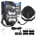LED Driving Light Pods 270° Beam Pattern For UTV ATV Marine Boat 4WD