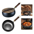 Handcrafted Big Belly Iron Pan Uncoated For Authentic Cooking