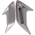 2pack Auto Car Decorative Dashboard Side Vent Air Flow Fender Intake