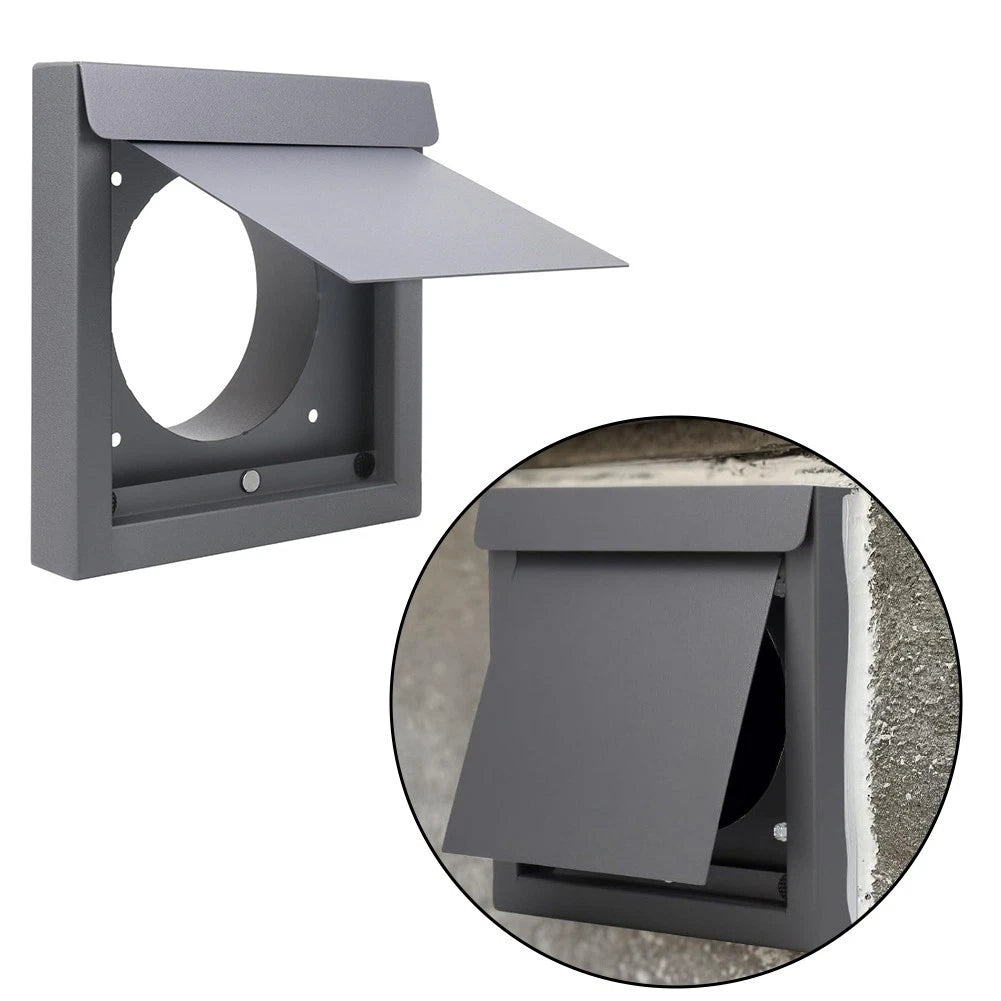 4 Inch Dryer Vent Cover External Metal With Long | Built Supply Co