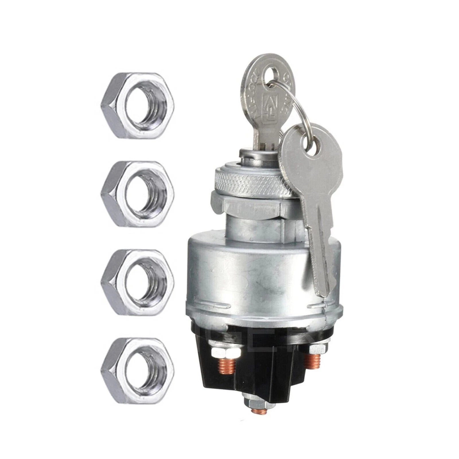 Universal 12V/24V Ignition Switch With Key 4 Position For Car Truck