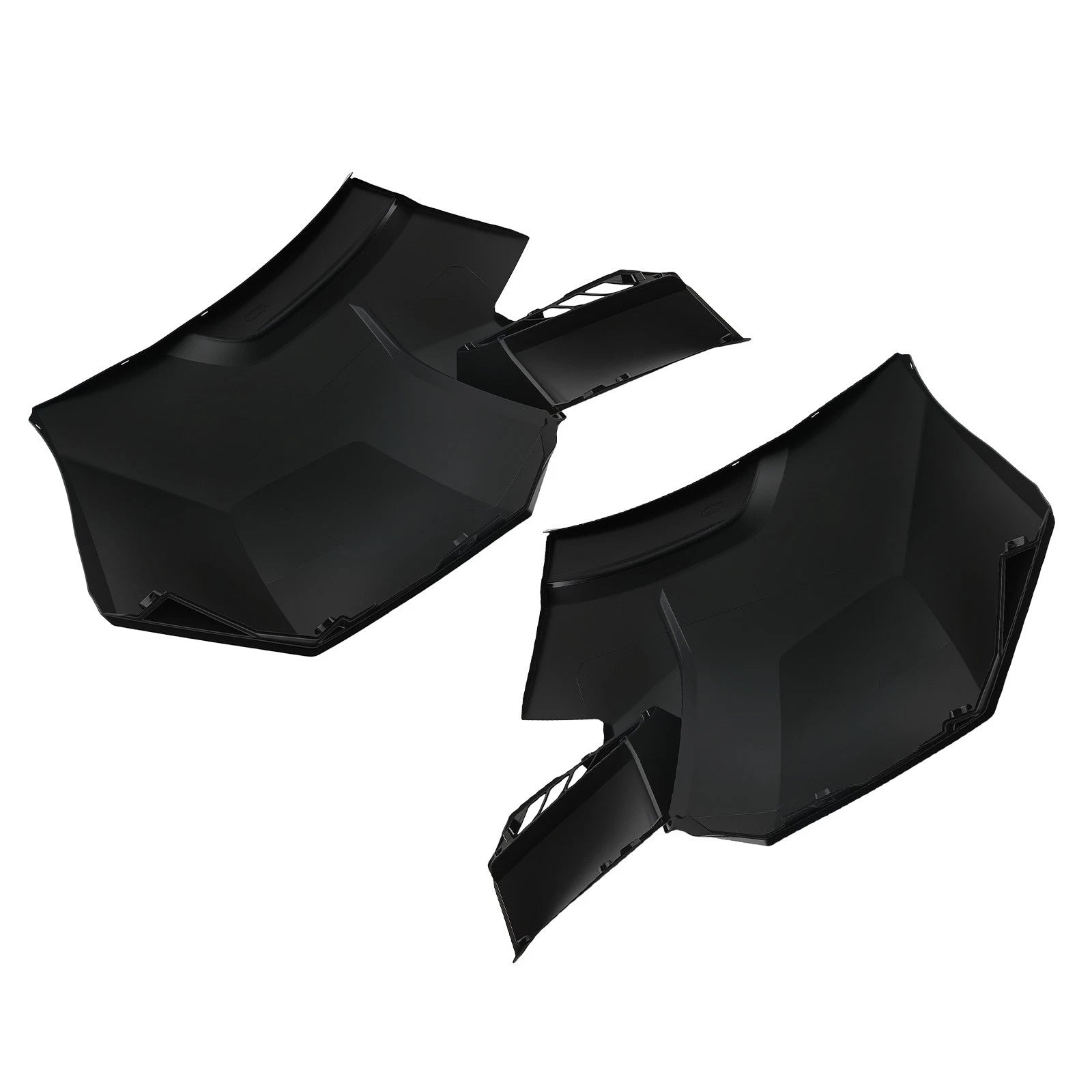 Front Black Bumper End fit for Toyota Tundra SR/SR5/Limited 2022-2024 Pair