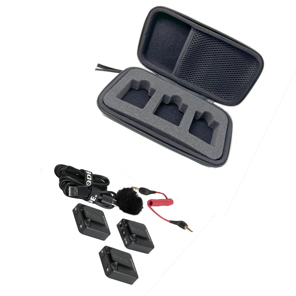 Shockproof Microphone Storage Case Bag Box For Rode Wireless Go Ii/go