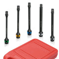 5pc 1/2" Drive Torque Limiting Extension Bar 8" Length 65-140 Ft/Lbs (90-190Nm)